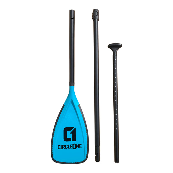 3 Piece Adjustable SUP Paddle - Aluminium Alloy Shaft+Nylon Blade