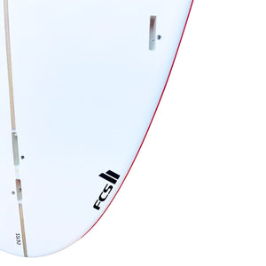 7ft Pulse Mini Mal Surfboard von Australian Board Co Paket - inkl. Tasche, Finnen, Leine, Wachs