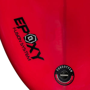 Planche de surf rétro Forgotten Round Tail de 7 pieds en teinte brillante