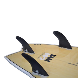 Surfboard Finnen Thruster Set (3 Finnen) Honeycomb - FCS l &amp; FCS ll kompatibel M5 spec