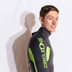 Herren 4/3mm Frühling Neoprenanzug FAZE GBS Back Zip