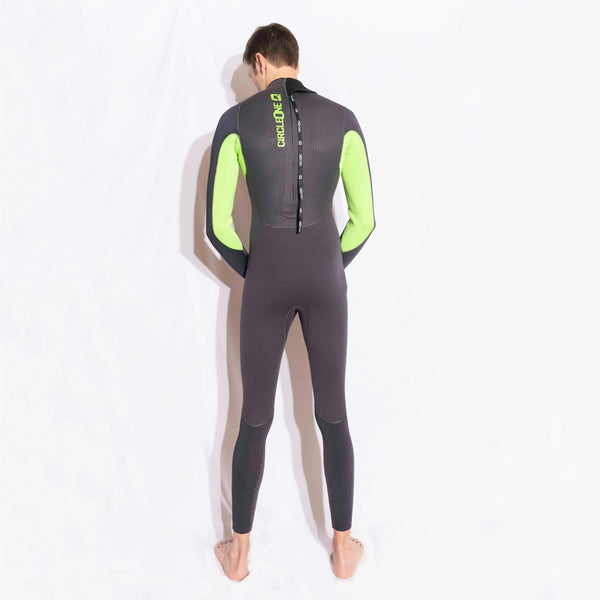 Mens 4/3mm Spring Wetsuit FAZE GBS Back Zip