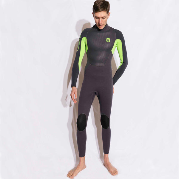 Mens 4/3mm Spring Wetsuit FAZE GBS Back Zip