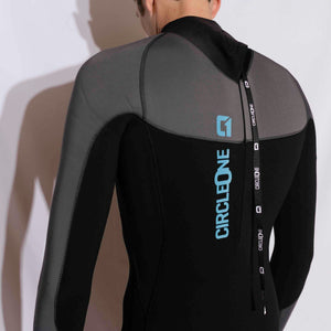 Combinaison d'hiver pour homme 5/4 mm ICON GBS avec fermeture éclair dans le dos