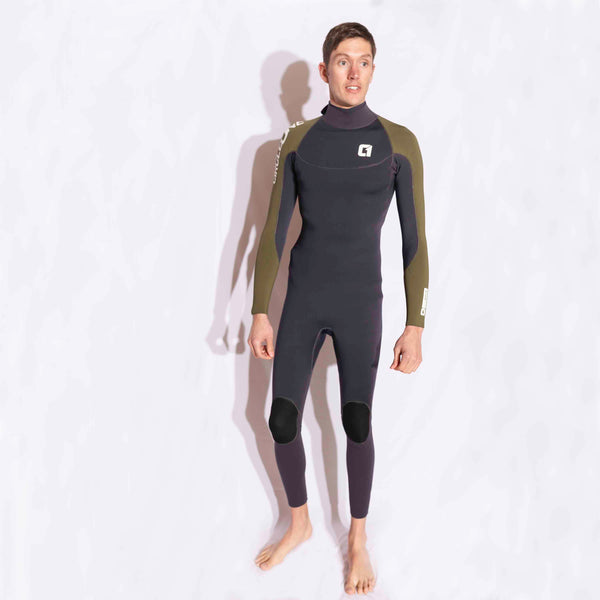 Mens 3/2mm Summer Wetsuit ICON GBS Back Zip