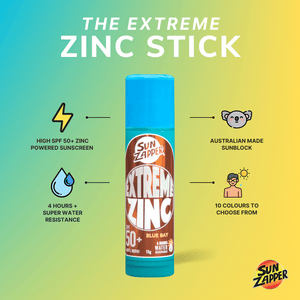 Extreme Zinc Stick (10 Colours) SPF50+ Sunscreen Stick