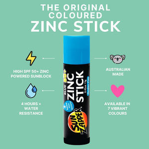 Sunblock Stick SPF 50+ (4 Colours) Original Zinc Sun Stick