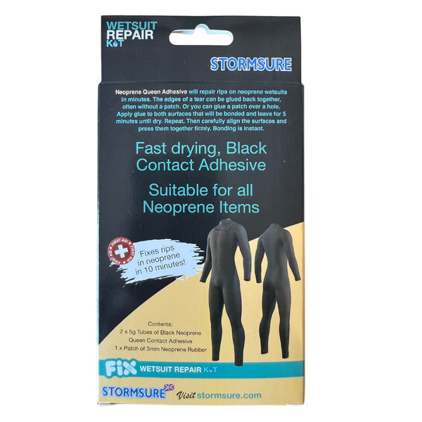 Stormsure - Neoprene Queen Wetsuit Repair Kit - Black