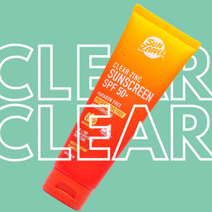 Clear Zinc Oxide Sun Cream SPF 50+ Zinc Oxide Sunscreen