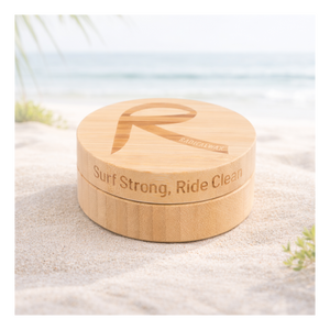Rad Surf Wax Bamboo Tin