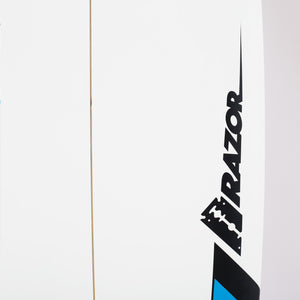 6ft 6 Razor Fish Tail Shortboard in mattem Finish