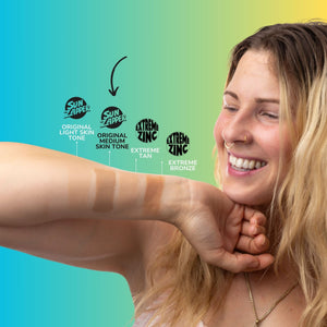 Medium Skin Tone Original Zinc Sunblock Stick SPF 50+ Zinc Sunscreen Stick