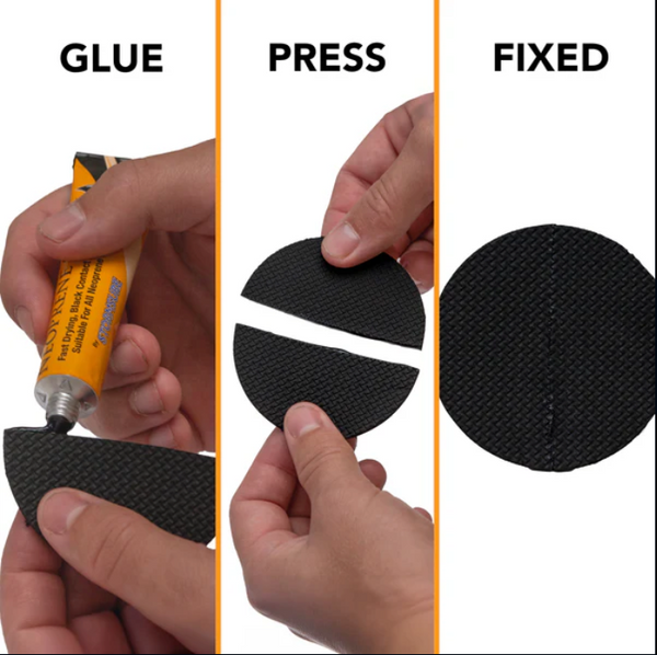 Stormsure - Neoprene Queen Wetsuit Repair Kit - Black