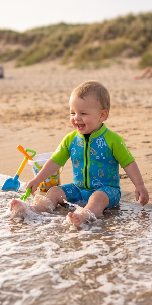 Baby to Toddler Pulse Shorty Summer Wetsuit (Ages 1-5)
