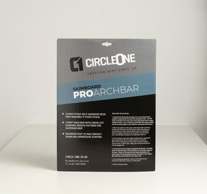 Skimboard Arch Bar Traction Pad EVA 2-teilig 22,5 Zoll (57 cm)