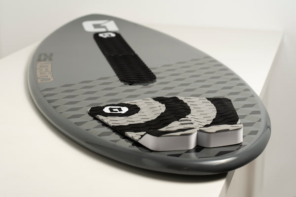 Carbon Fibre Epoxy Skimboard Package - Bag, Arch Bar, Tailpad and Wax Included