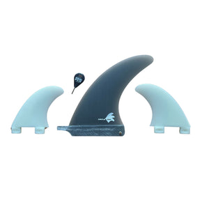 9ft Southern Swells Longboard Round Tail Clear Epoxy Finish (FINS Included)