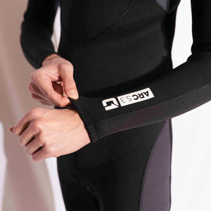 Combinaison unisexe ARC 5/4 mm pour adulte avec fermeture éclair dans le dos pour centre/coasteering en plein air