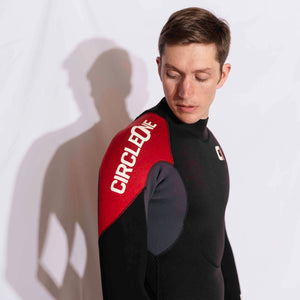 Combinaison unisexe ARC 5/4 mm pour adulte avec fermeture éclair dans le dos pour centre/coasteering en plein air