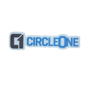 Circle One Logo Sticker