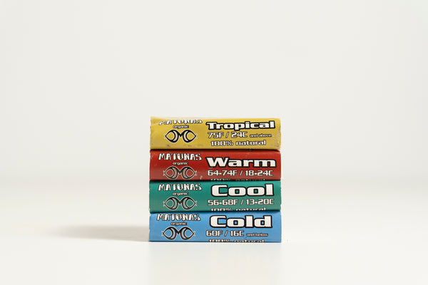 Matunas Eco-Wax COOL Water Surf Wax (13C - 20C)