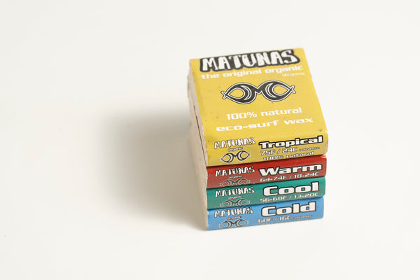 Matunas Eco-Wax COLD Water Surf Wax (15C and Below)