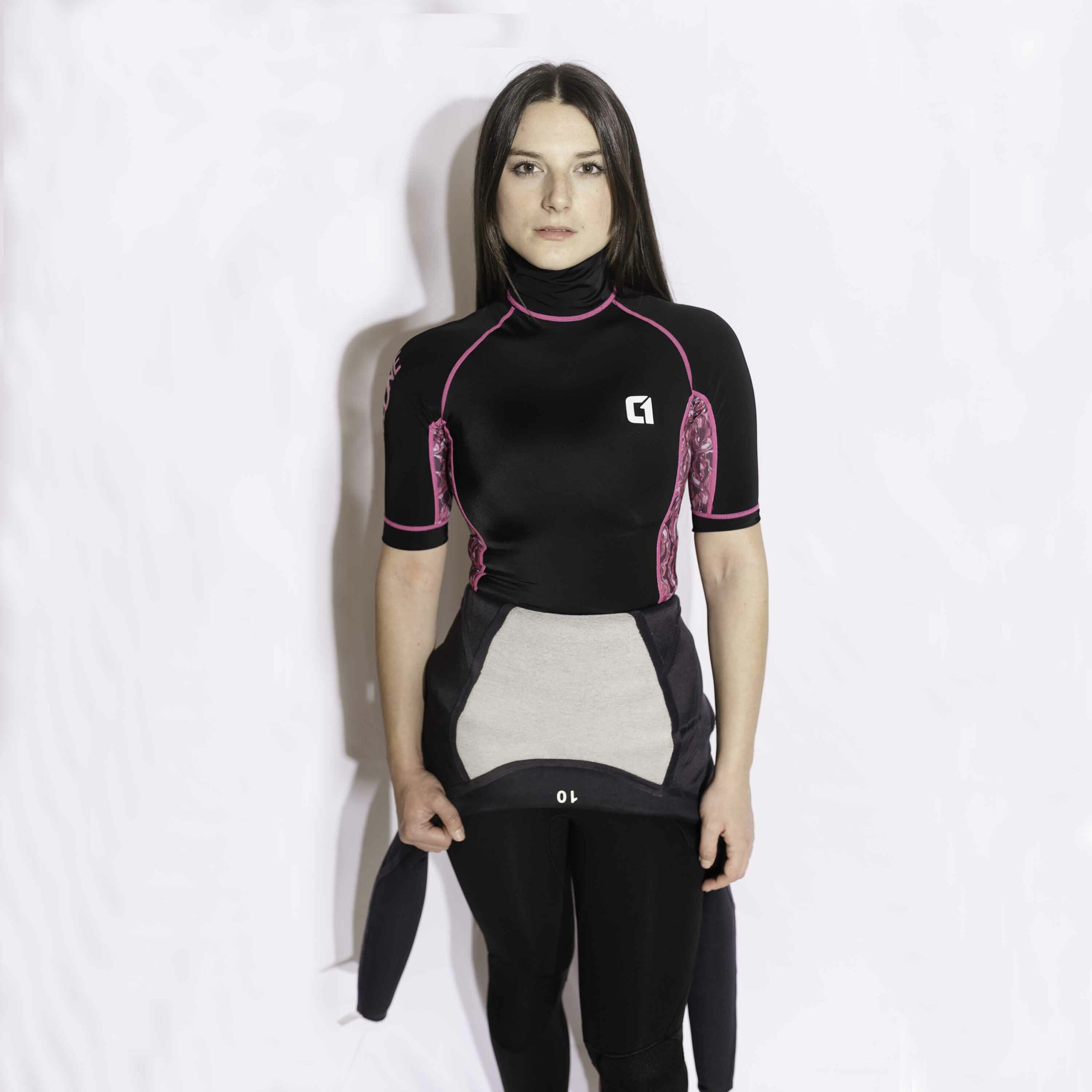 thumbnail interactive-video image 1 of Kanu Surf Women's UPF 50+ Short Sleeved Active Rashguard & Workout Top, Breeze P 1 of 10