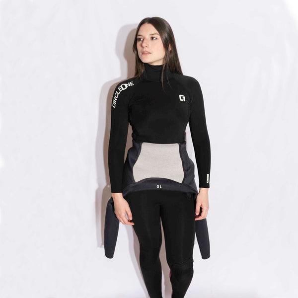 Womens LONG Sleeve Thermal Rash Vest - KONA Polypro