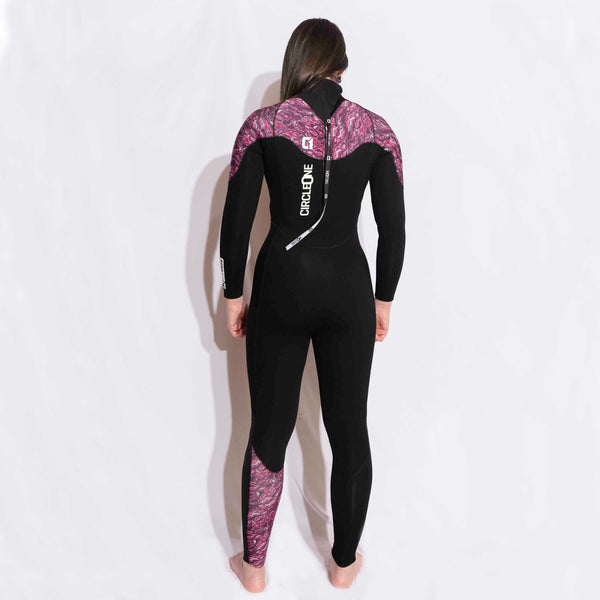 Womens 5/4mm Winter Wetsuit KONA GBS Back Zip