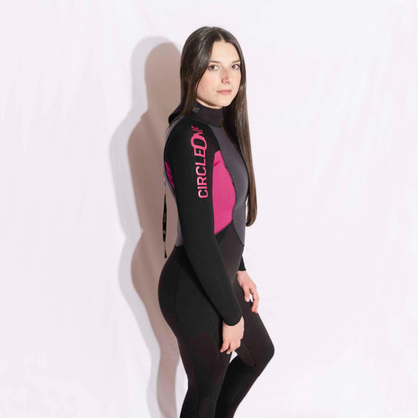 Womens 5/4mm Winter Wetsuit FAZE GBS Back Zip