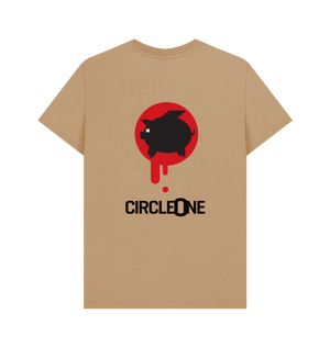 Sand Printed T-shirt Back