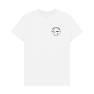 White Printed T-shirt Front