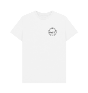 White Printed T-shirt Front