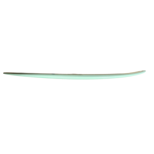 Circle One Heritage Retro Mini Mal Surfboard 7ft6 in Duck Egg — rocker profile