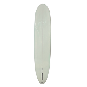 Circle One Heritage Retro Classic Noserider Longboard 9ft6 in Duck egg — bottom view