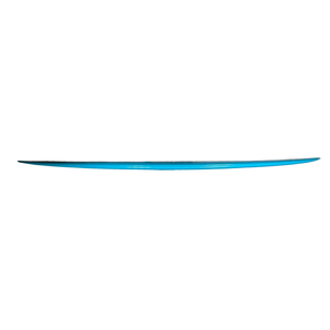 Circle One Heritage Retro Classic Noserider Longboard 9ft6 in Teal Blue— rocker profile