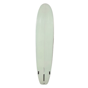Circle One Heritage Square Tail Retro Longboard 9ft1 in Duck Egg — bottom view