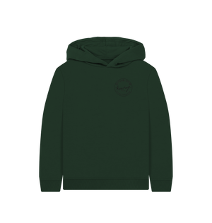 Evergreen Printed Kids Hoodie Front