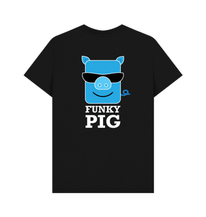 Black Printed T-shirt Back