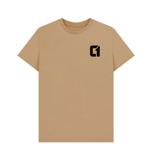 Sand Printed T-shirt Front