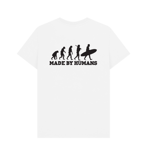 White Printed T-shirt Back