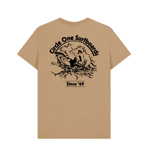 Sand Printed T-shirt Back