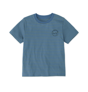 Solent & Sage Stripes Printed T-shirt Front