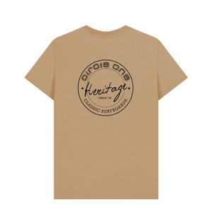 Sand Printed T-shirt Back
