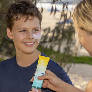 Pure Zinc Natural Sun Cream SPF 50 Reef Safe & Non Nano Zinc Oxide Sunscreen