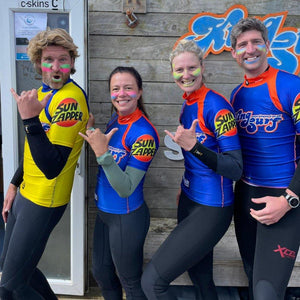 Rainbow x4 Colour Zinc Stick Value Pack: Pink, Blue, Yellow, Green SPF 50+ Zinc Oxide Sunblock