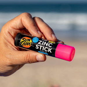 Zinc Sunblock 3-Pack Pink, White & Blue SPF 50+ Colour Zinc Sunscreen Sticks